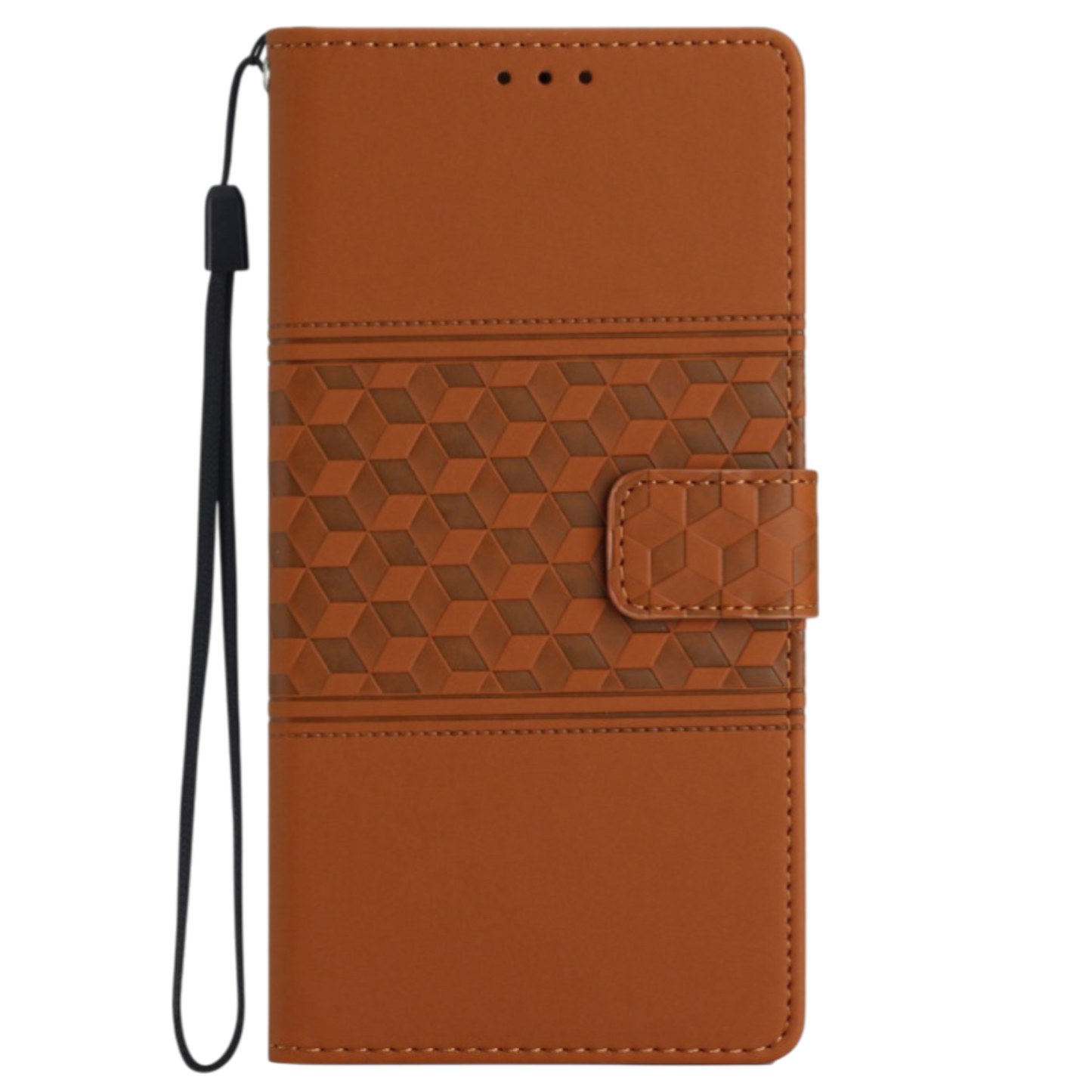 Preklopna torbica "cube" za Samsung Galaxy S9 Plus, rjava – Infostyle – Rjava