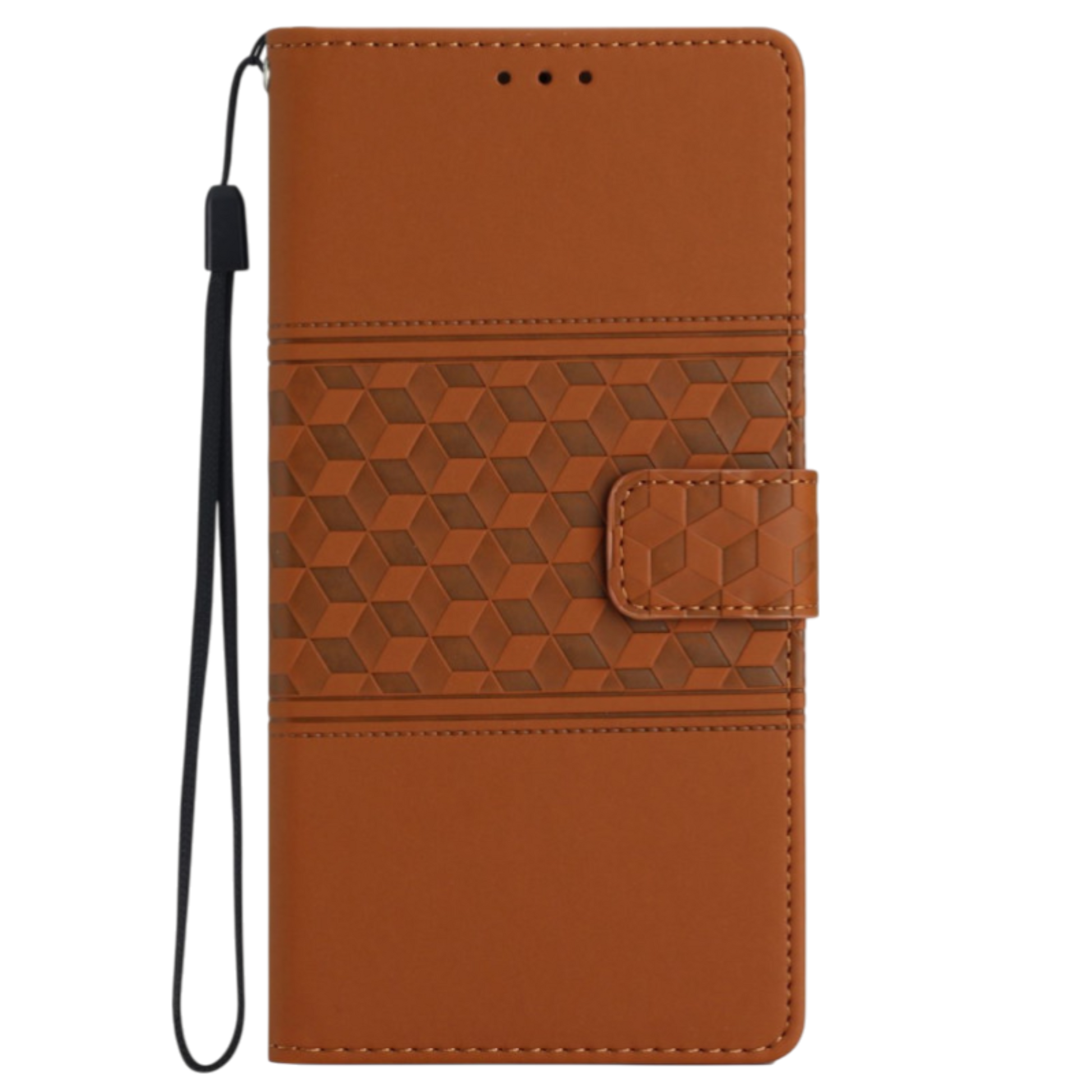 Preklopna torbica "cube" za Samsung Galaxy S9 Plus, rjava – Infostyle – Rjava