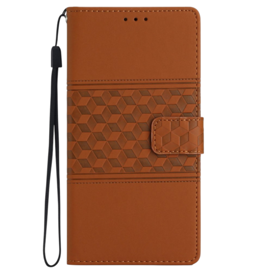 Preklopna torbica "cube" za Samsung Galaxy S9 Plus, rjava – Infostyle – Rjava