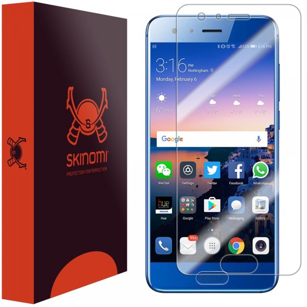 Skinomi TechSkin zaštitna folija za Honor 9 – HD samoobnavljajuća TPU zaštita zaslona