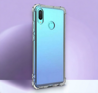 Silikonski ovitek "antishock " za Huawei P Smart 2019 (0.5 mm) - Prozoren – Infostyle – Prozorna / Silikon