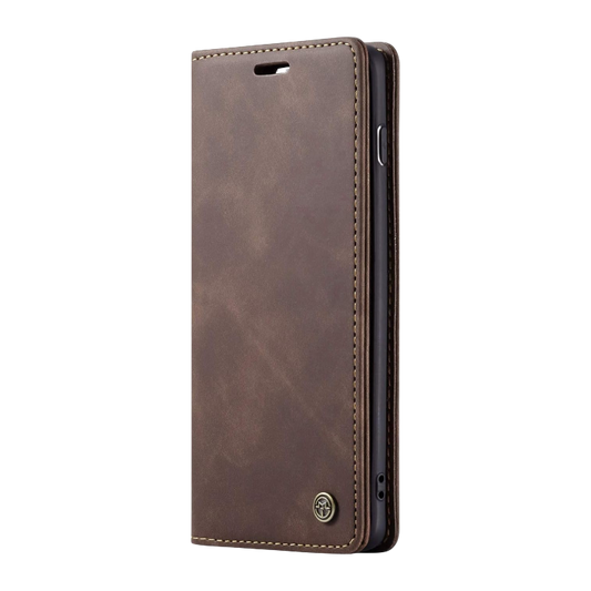 Preklopna torbica za telefon "bigcousin" Samsung S9 – Rjava