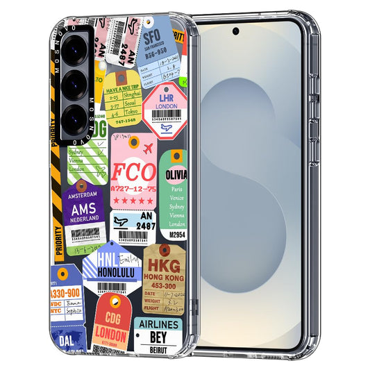 Ovitek MOSNOVO Samsung Galaxy S25 Nalepke za vozovnice