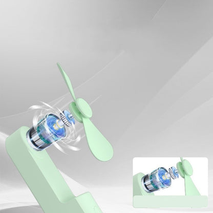 Mini prenosni ventilator 2000mAh – Techsuit – Roza