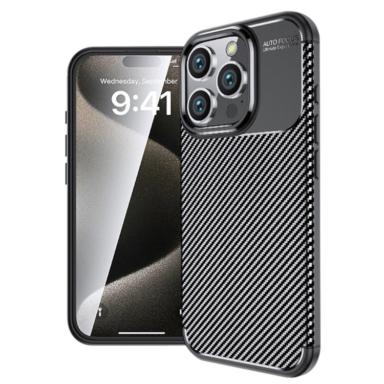 Ovitek za telefon "CarbonFiber" iPhone 16 Pro – Infostyle