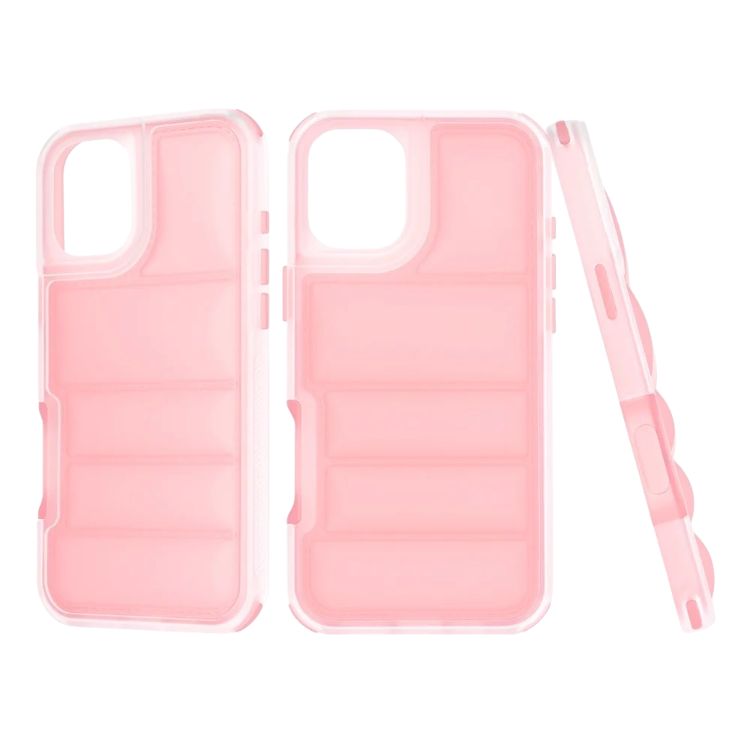 Ovitek za telefon "Wave Shield" iPhone 16 – Infostyle – Roza