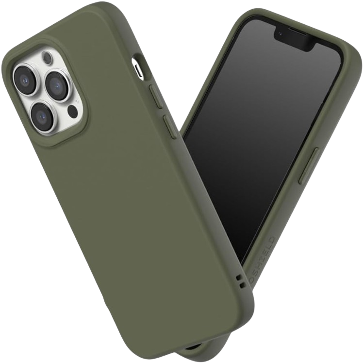 Zaščitni ovitek "RhinoShield SolidSuit" iPhone 13 Pro Max – Zelena