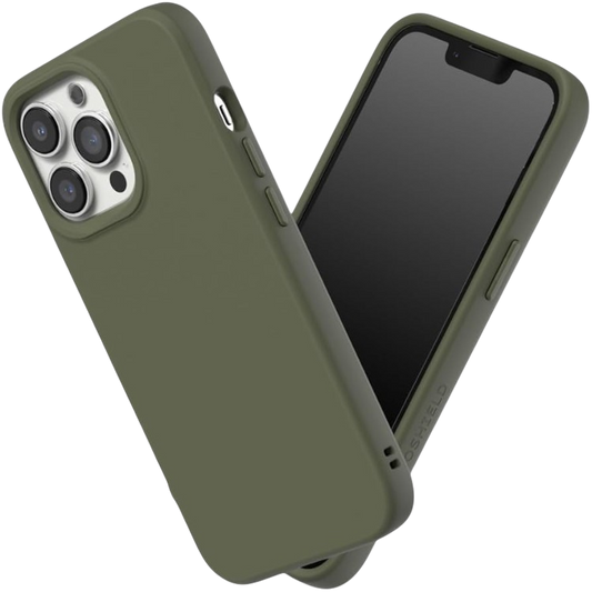 Zaščitni ovitek "RhinoShield SolidSuit" iPhone 13 Pro Max – Zelena