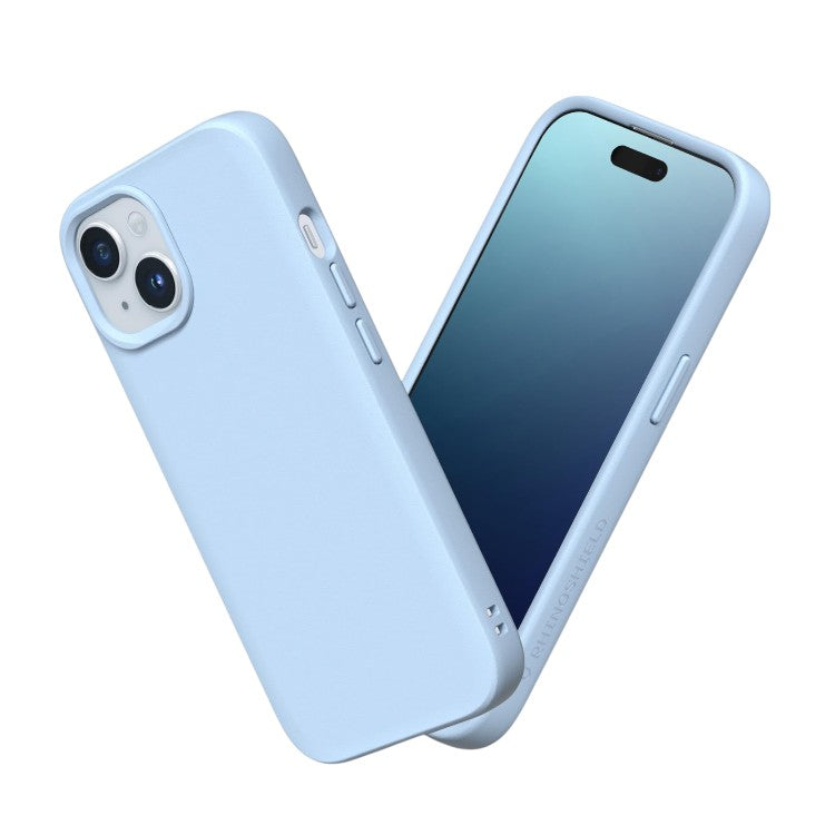 Ovitek "SolidSuit" za iPhone 15 – RhinoShield – Črna / TPU silikon