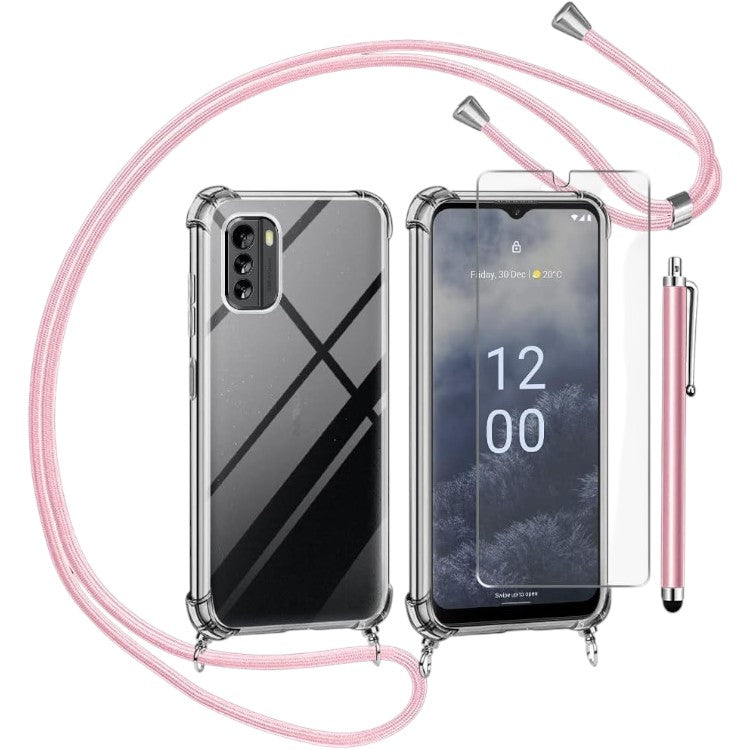 Ovitek za telefon "Antishock z vrvico in pisalom" Nokia G60 – Infostyle