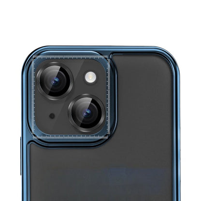 Zaščita za kamero "Black Edge" iPhone 15/15 Plus – Infostyle
