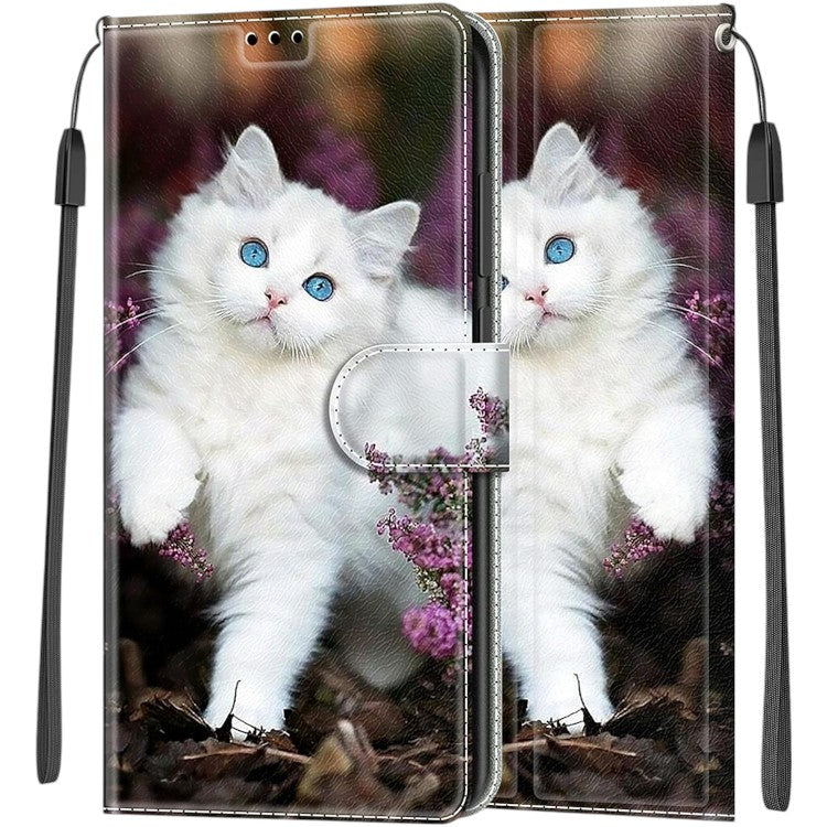 Preklopna torbica "Cat" Samsung Galaxy A13 4G – Infostyle – Siva