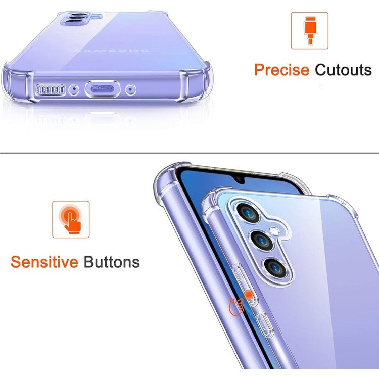 Ovitek za telefon "Silicone Clear" Samsung Galaxy A15 4G/5G – Infostyle