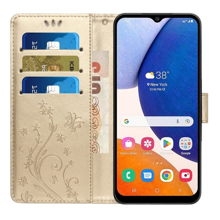 Preklopna torbica "Butterfly" Samsung Galaxy A15 – Infostyle