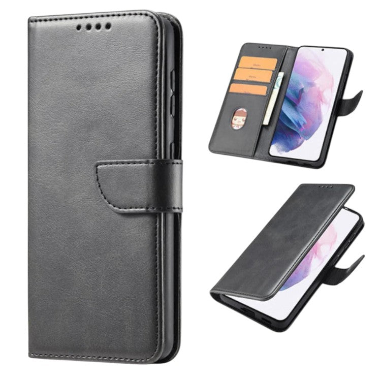 Preklopna torbica "Classic Black" Samsung Galaxy A25 5G – Infostyle