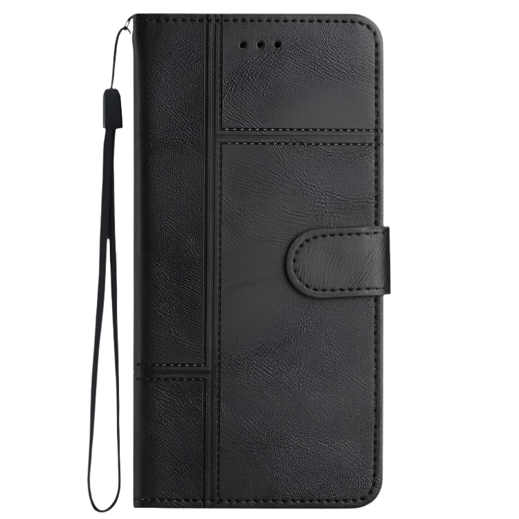 Preklopna torbica "Stitched" Samsung Galaxy A52 5G – Infostyle – Črna