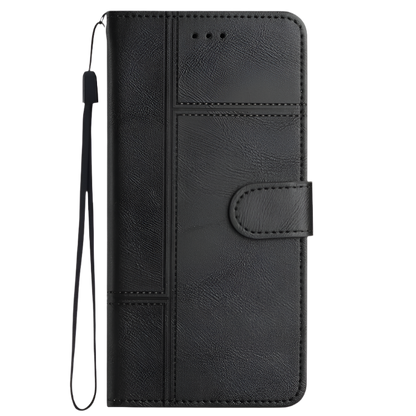 Preklopna torbica "Stitched" Samsung Galaxy A52 5G – Infostyle – Črna