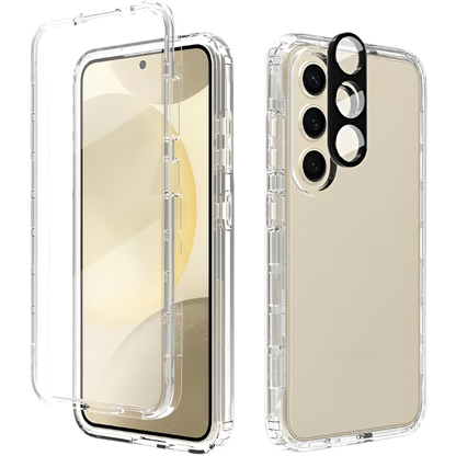 Ovitek za telefon + zaščita za kamero "360" Samsung Galaxy S24 – Infostyle – Prozorna