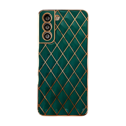 Ovitek za telefon "Rhombus" Samsung Galaxy S22 Plus – Infostyle – Zelena