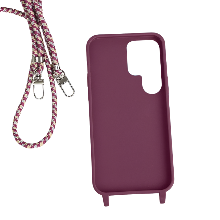 Ovitek za telefon z vrvico "Galful" Samsung Galaxy S22 Plus – Infostyle – Rdeča