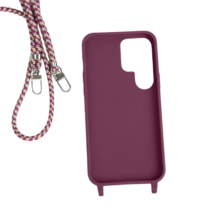 Ovitek za telefon z vrvico "Galful" Samsung Galaxy S22 Plus – Infostyle – Rdeča