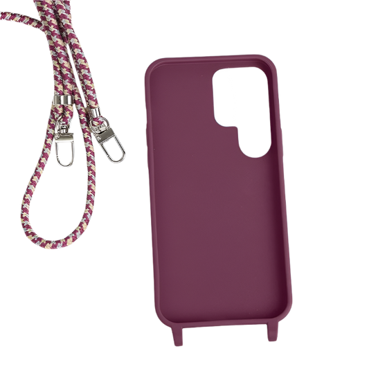Ovitek za telefon z vrvico "Galful" Samsung Galaxy S22 Plus – Infostyle – Rdeča