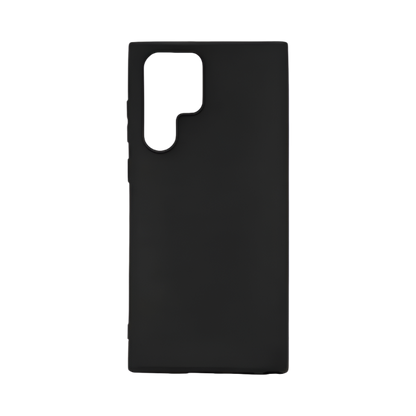 Ovitek za telefon "Black Plastic" Samsung Galaxy S22 Ultra – Infostyle – Črna