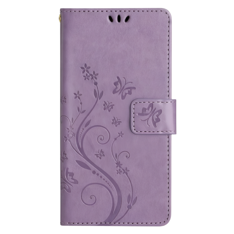 Preklopna torbica "Butterfly Vine" Samsung Galaxy S23 FE – Infostyle – Vijolična