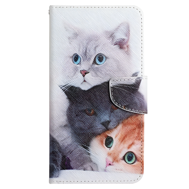 Preklopna torbica "Three Cats" Samsung Galaxy S23 Plus – Infostyle