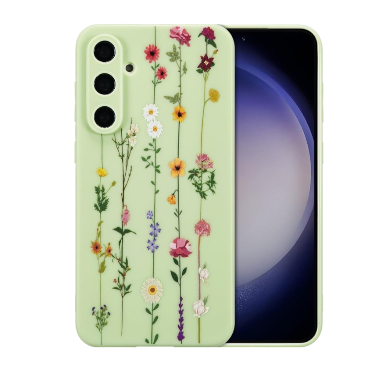 Ovitek za telefon "ZTOFERA Flowers" Samsung Galaxy S24 Plus – Infostyle – Zelena