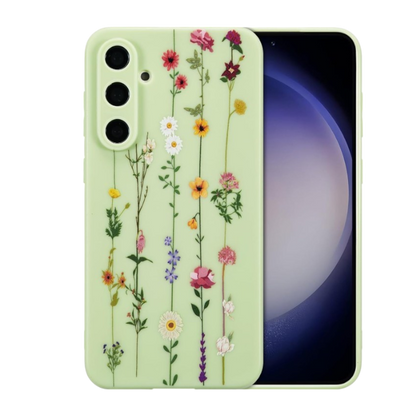 Ovitek za telefon "ZTOFERA Flowers" Samsung Galaxy S24 Plus – Infostyle – Zelena