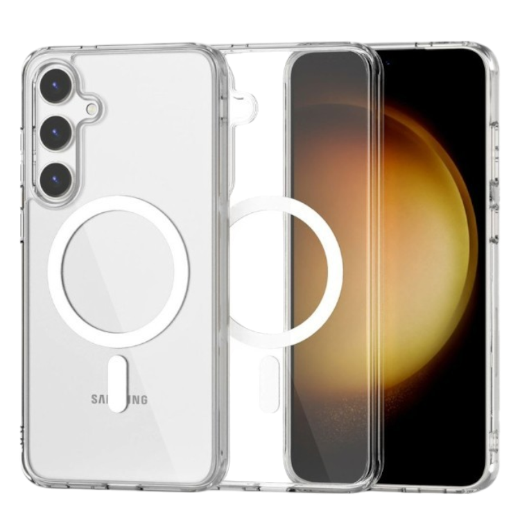 Ovitek za telefon "MagSafe Pro" Samsung Galaxy S24 – Infostyle – Prozorna
