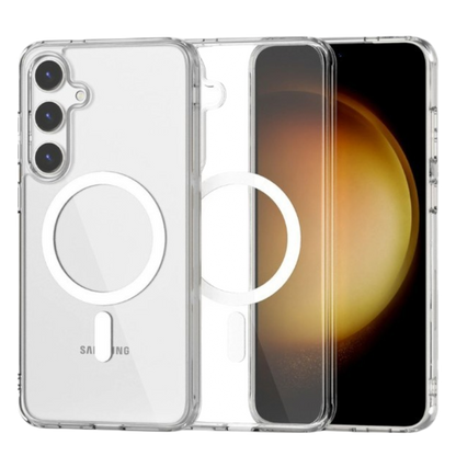 Ovitek za telefon "MagSafe Pro" Samsung Galaxy S24 – Infostyle – Prozorna