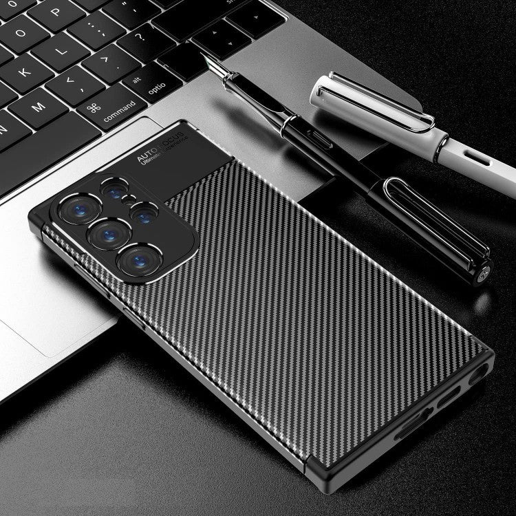 Ovitek za telefon "Carbon" Samsung Galaxy S23 Ultra – Infostyle