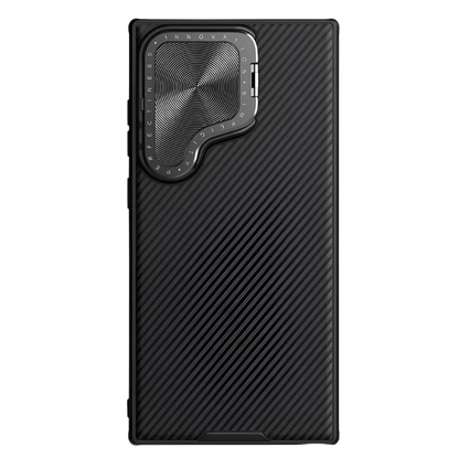 Ovitek za telefon "Nillkin Camshield Prop Case" Samsung Galaxy S24 Ultra – Črna