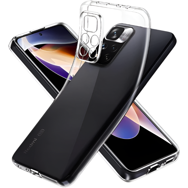 Ovitek za telefon "Ivoler" Xiaomi Redmi Note 11 Pro Plus – Infostyle – Prozorna