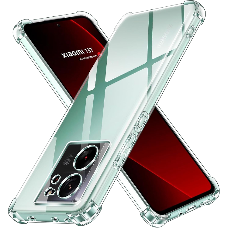 Ovitek "Antishock" za Xiaomi 13T – Infostyle – Prozorna