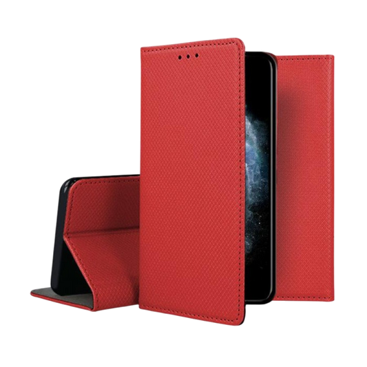 Preklopna torbica "Magnet" Xiaomi 13 Lite – Infostyle – Rdeča