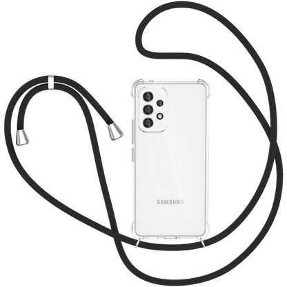 Ovitek za telefon z vrvico "Antishock" Samsung Galaxy A53 5G – Infostyle – Prozorna
