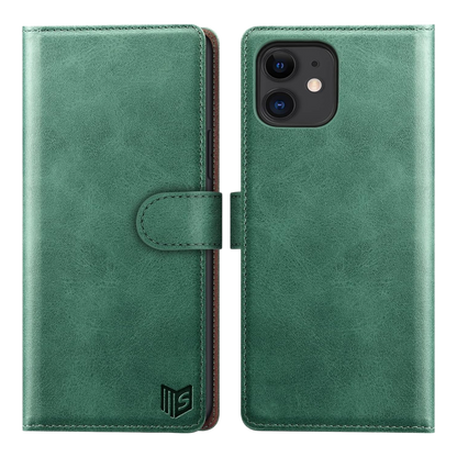 Preklopna torbica "SuanPot" iPhone 11 – Infostyle – Zelena