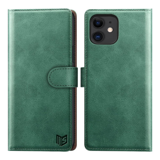 Preklopna torbica "SuanPot" iPhone 11 – Infostyle – Zelena