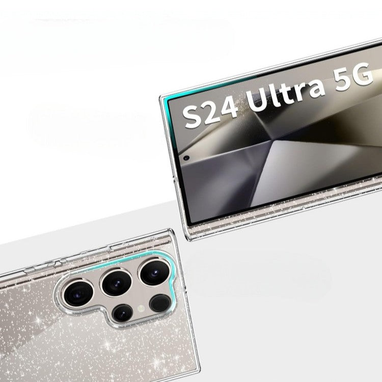 Ovitek za telefon + 2x zaščitno steklo "Glitter" Samsung Galaxy S24 Ultra – Infostyle
