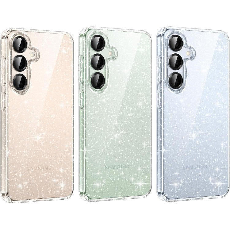 Ovitek za telefon + 2x zaščitno steklo "Glitter" Samsung Galaxy S24 – Infostyle