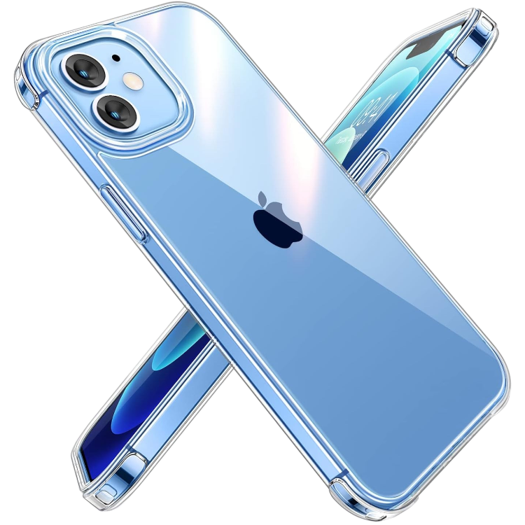 Ovitek za telefon "CABSHN" iPhone 12/12 Pro – Infostyle – Prozorna