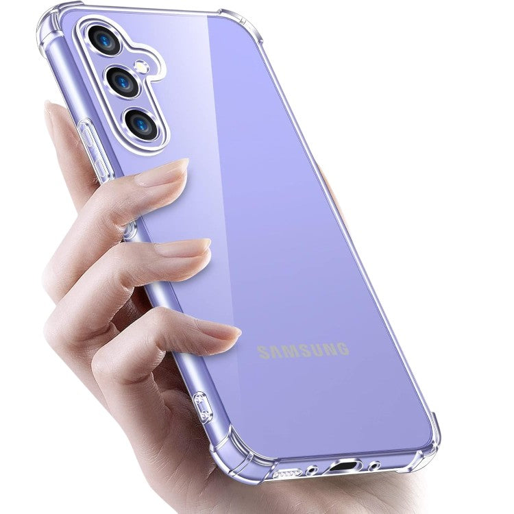 Ovitek za telefon + 3x zaščitno steklo "Ivoler Clear Case" Samsung Galaxy A54 5G – Infostyle