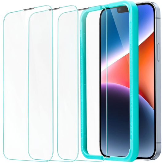 Zaščitno steklo "ESR" iPhone 14/13/13 Pro (2 kosa) – infosty