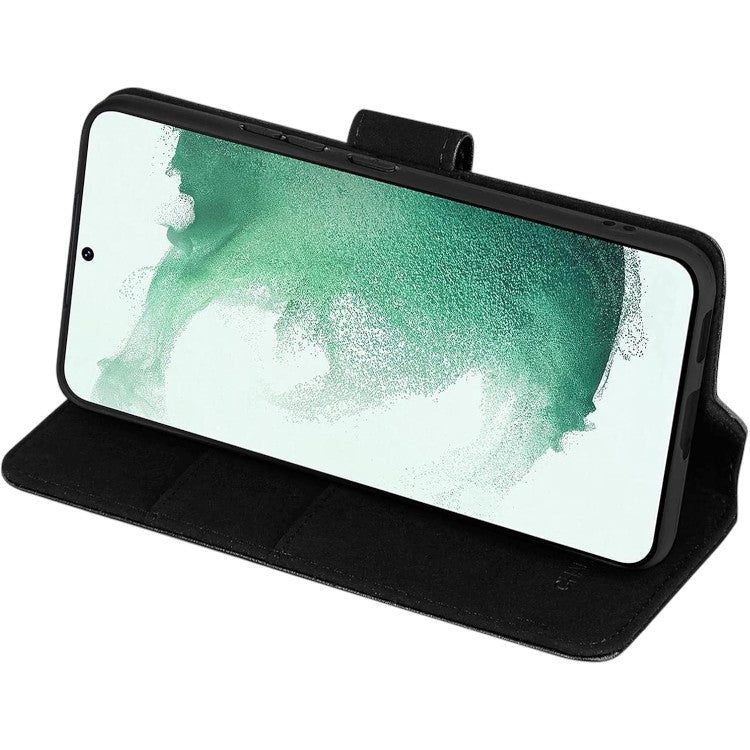 Preklopna torbica "Chalk&Hide Leather" Samsung Galaxy S22 Plus – Infostyle