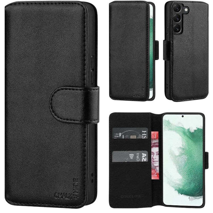 Preklopna torbica "Chalk&Hide Leather" Samsung Galaxy S22 Plus – Infostyle