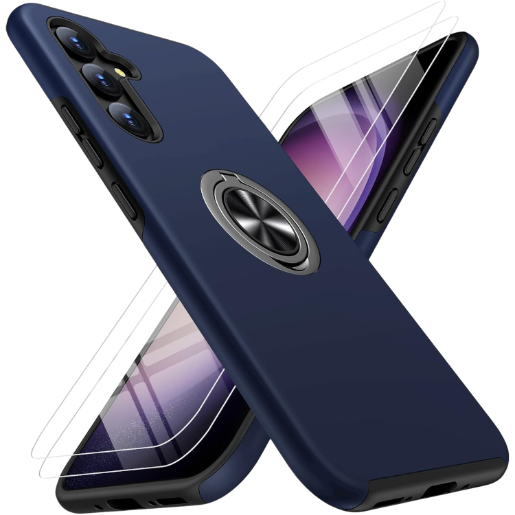 Ovitek za telefon + 2x zaščitno steklo "JAME Ring" Samsung Galaxy A54 – Infostyle