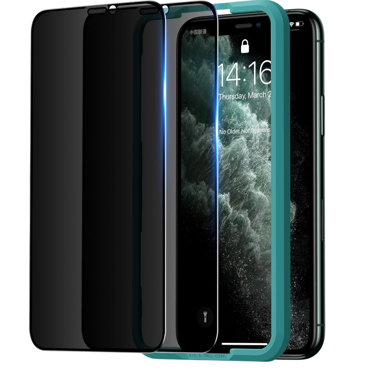 Zaščitno steklo "Benks Privacy" iPhone 11 Pro/X/XS – Infostyle